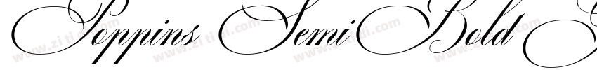 Poppins SemiBold GBp字体转换 Poppins SemiBold GBp字体转换